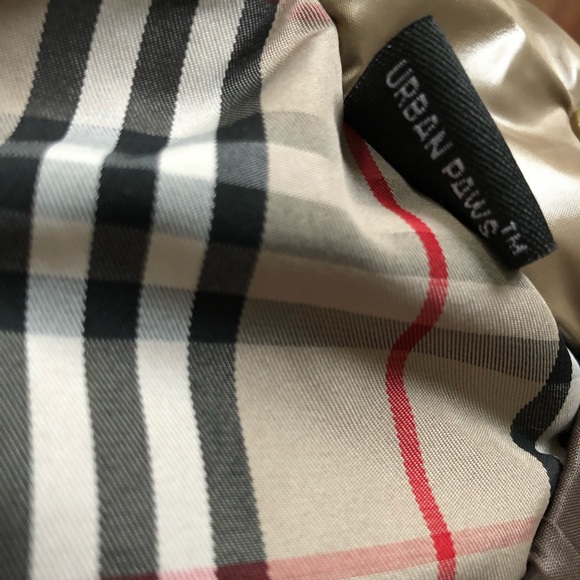 Designer Pooch Plaid Dog Coat w Faux Fur - Picture 12 of 14